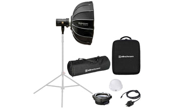 Elinchrom THREE mit Softbox und Touchscreen