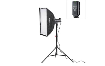 Elinchrom D-Lite RX 4 First Studio Kit 400 W, Grau
