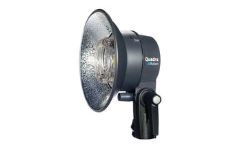 Elinchrom Quadra Action mit LED-Einstelllicht und Reflektor