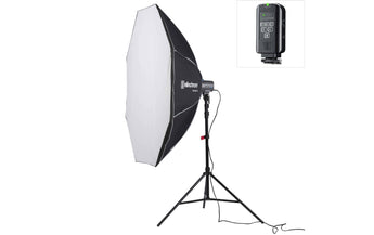 Elinchrom D-Lite RX ONE Newborn Kit 100 W mit Octabox und Stativ