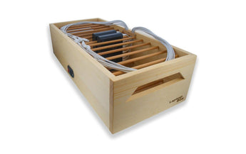 LMP LaptopBox 12-500 Schweizer Fichtenholz, 12x USB-C