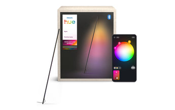 Philips Hue Gradient Signe Pole Schwarz