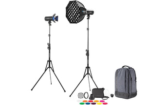 Westcott Blitzgerät FJ100 2-Leuchten-Rucksack-Set Funk-Auslöser Sony