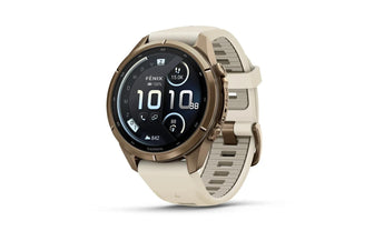 GARMIN Fenix 9 Pro 43 mm Gold Silikon Cream French Grey