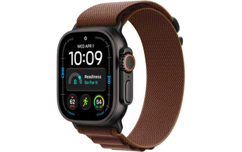Apple Watch Ultra 4 Black Titan Burgundy Alpine Loop M
