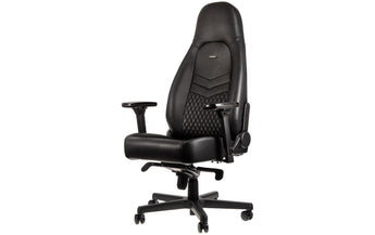 noblechairs Gaming-Stuhl ICON Echtleder Schwarz