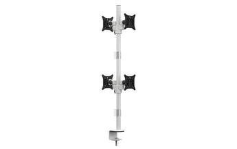 Multibrackets Tischhalterung Officeline Quad bis 8 kg – Weiss