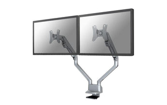 NEOMOUNTS Tischhalterung FPMA-D750DSILVER bis 16 kg – Silber