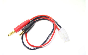 EP Ladekabel 4 mm Bananenstecker zu Tamiya