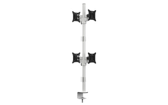 Multibrackets Tischhalterung Officeline Quad B2B bis 8 kg – Weiss