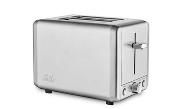 Solis Toaster Steel 8002 Silber