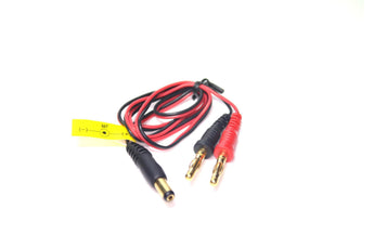 EP Ladekabel 4 mm Bananenstecker zu DC-Buchse