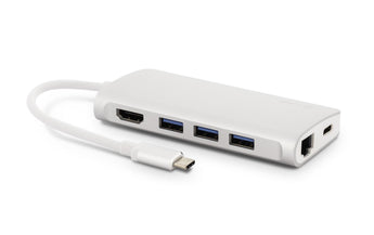 LMP Dockingstation USB-C Mini Dock Silber