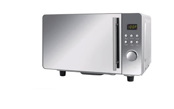 Koenig Mikrowelle Rotary Wave Silber
