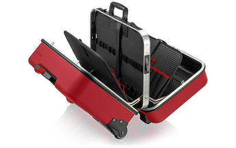 Knipex Werkzeugkoffer BIG Twin Move RED Elektro -teilig