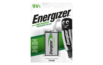 Energizer Akku Power Plus NiMH 9V E-Block 175 mAh, 1 Stück