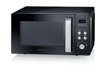 Severin Mikrowelle mit Grill MW 7752 Schwarz