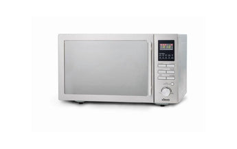 Koenig Mikrowelle mit Grill 3-in-1 Silber