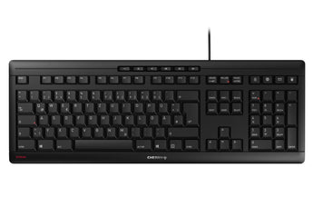 Cherry Tastatur Stream DE-Layout Schwarz