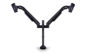 Multibrackets Tischhalterung Gas Lift Arm Dual bis 10 kg – Schwarz