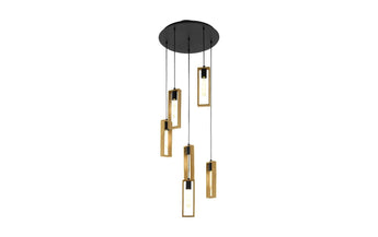 EGLO Leuchten Pendelleuchte LITTLETON 6x E27