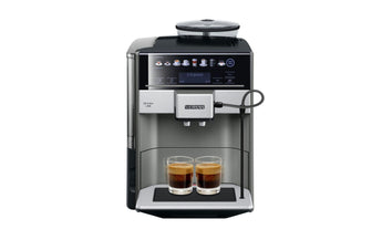 Siemens Kaffeevollautomat EQ.6 plus s500 Schwarz, Silber