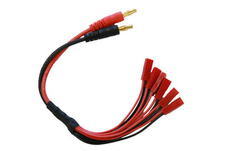 EP Ladekabel 4 mm Bananenstecker zu JST-Buchse