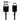 Samsung Datenkabel USB Typ-C (2 Stück), USB 2.0, schwarz, 1,5 m