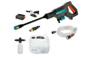 GARDENA Akku-Mitteldruckreiniger AquaClean 24/18 V P4A Premium Set