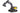 Amewi Raupenbagger ACV730 V1 Gelb, RTR, 1:14