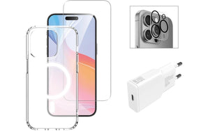 4smarts Back Cover 3in1 Premium Starter Set iPhone 16 Pro Max
