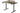 Ultradesk Gaming Tisch Highlander Braun