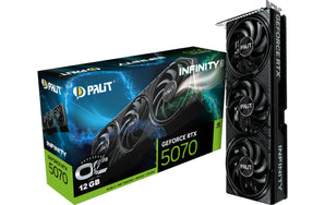 Palit Grafikkarte GeForce RTX 5070 Infinity 3 OC 12 GB GDDR7