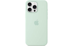 Apple Silicone Case mit MagSafe iPhone 16 Pro Max Aquamarine