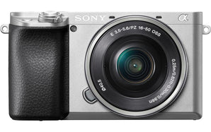 Sony Fotokamera Alpha 6100 Kit 16-50mm Silber