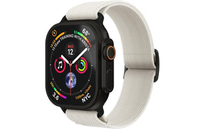 Vonmählen Armband Classic Nylon Loop Apple Watch 44/45/46/49 mm Cream