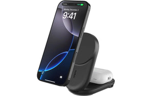 Belkin Wireless Charger UltraCharge 2in1 rund, Schwarz