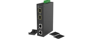 Axis Medienkonverter TU8008 Ethernet zu Glasfaser 2xSFP, 2xRJ45