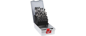 Bosch Spiralbohrer-Set HSS PointTeQ, 25-teilig