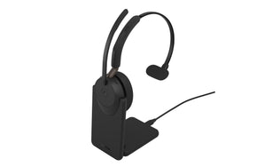 Jabra Headset Evolve3 65 Mono MS, USB-C, Ladestation