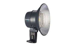 Elinchrom Quadra Pro Head mit LED-Einstelllicht und Reflektor