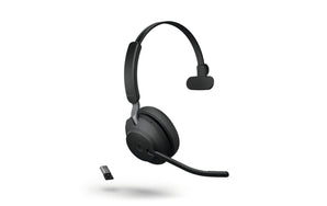 Jabra Headset Evolve2 65 Mono MS Schwarz, USB-A